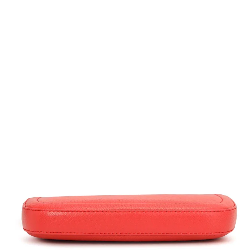 Da Milano Corallo Small Franzy Leather Baguette - Corallo for Women | Best Price UAE